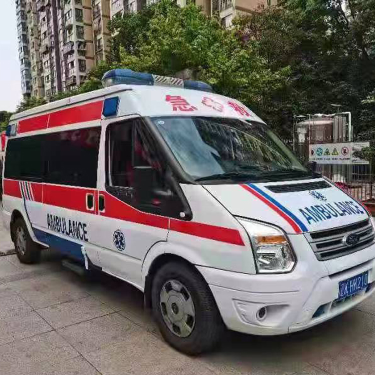 包河长途救护车护送病人返乡